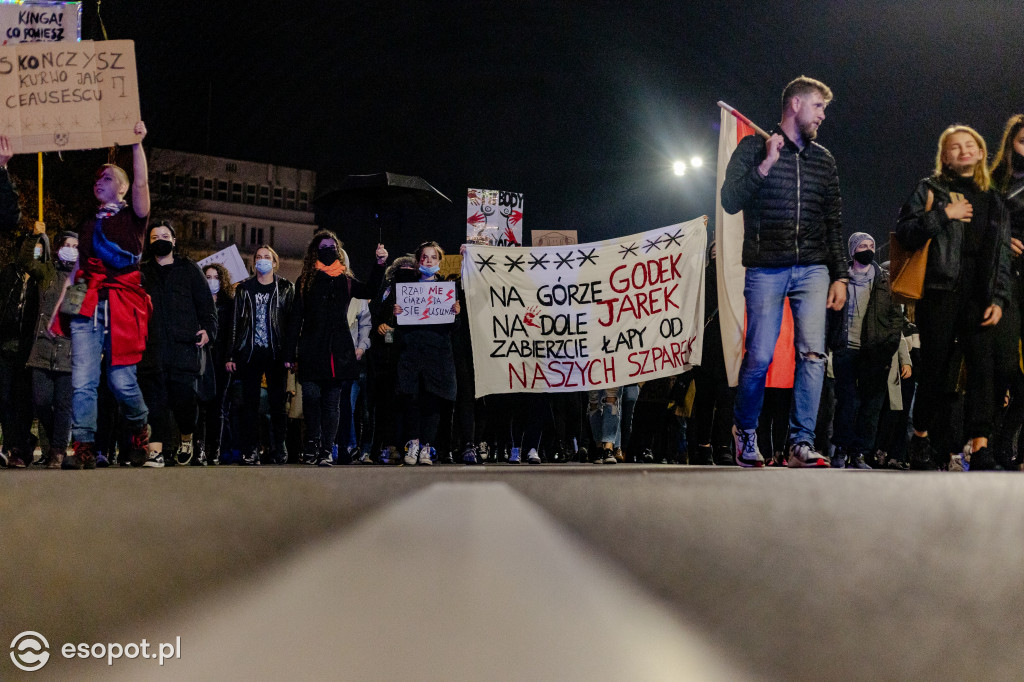 Strajk Kobiet w Sopocie: wiceprezydent Sopotu przyłączyła się do protestujących [27.10.2020]