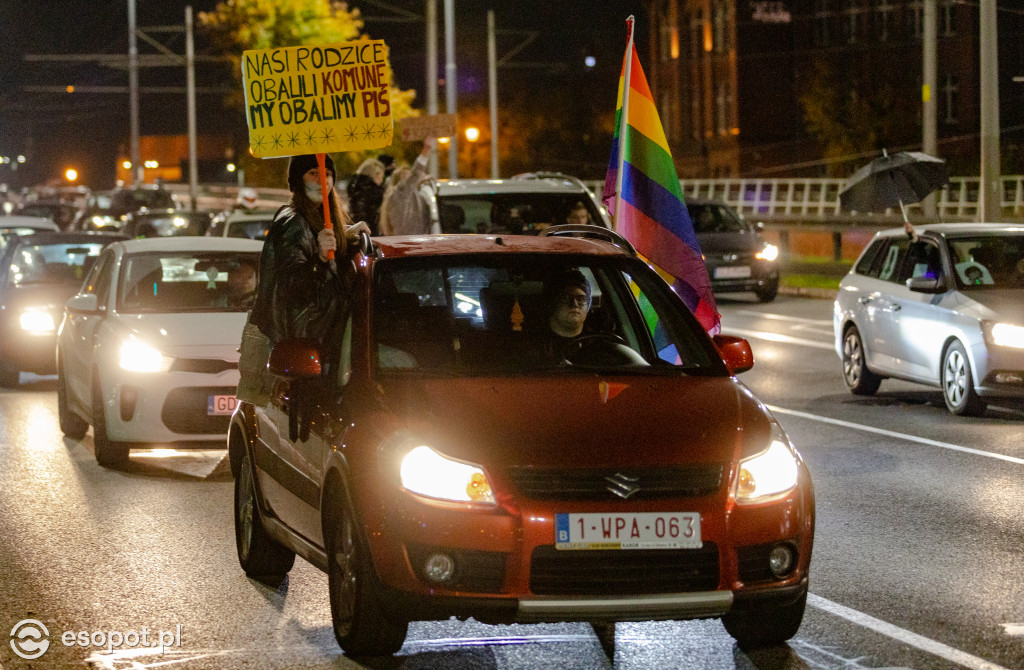 Strajk Kobiet w Sopocie: wiceprezydent Sopotu przyłączyła się do protestujących [27.10.2020]