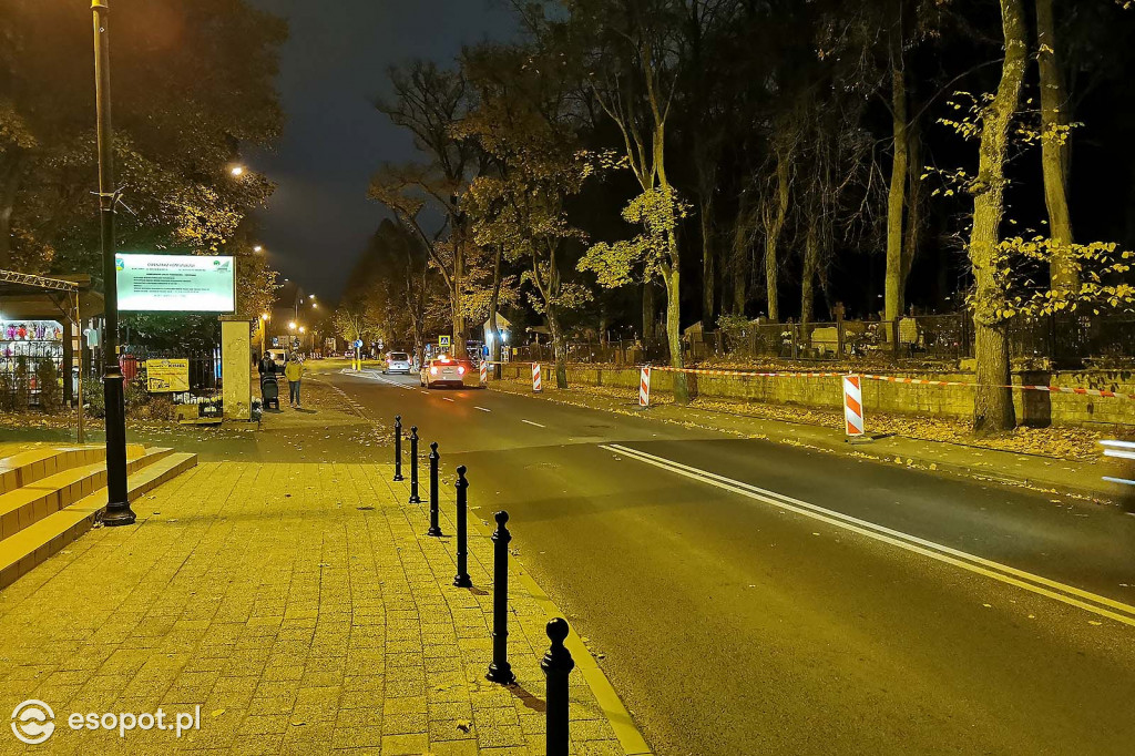 Sopot: Puste cmentarze - Dzień  Wszystkich Świętych jakiego jeszcze nie było [FOTO]
