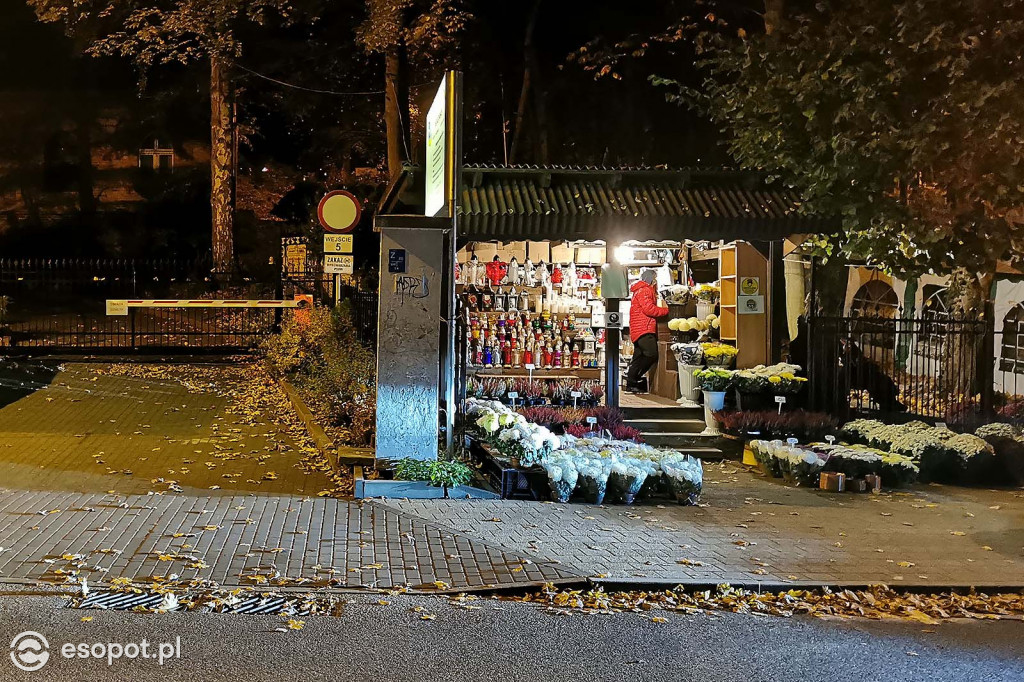 Sopot: Puste cmentarze - Dzień  Wszystkich Świętych jakiego jeszcze nie było [FOTO]