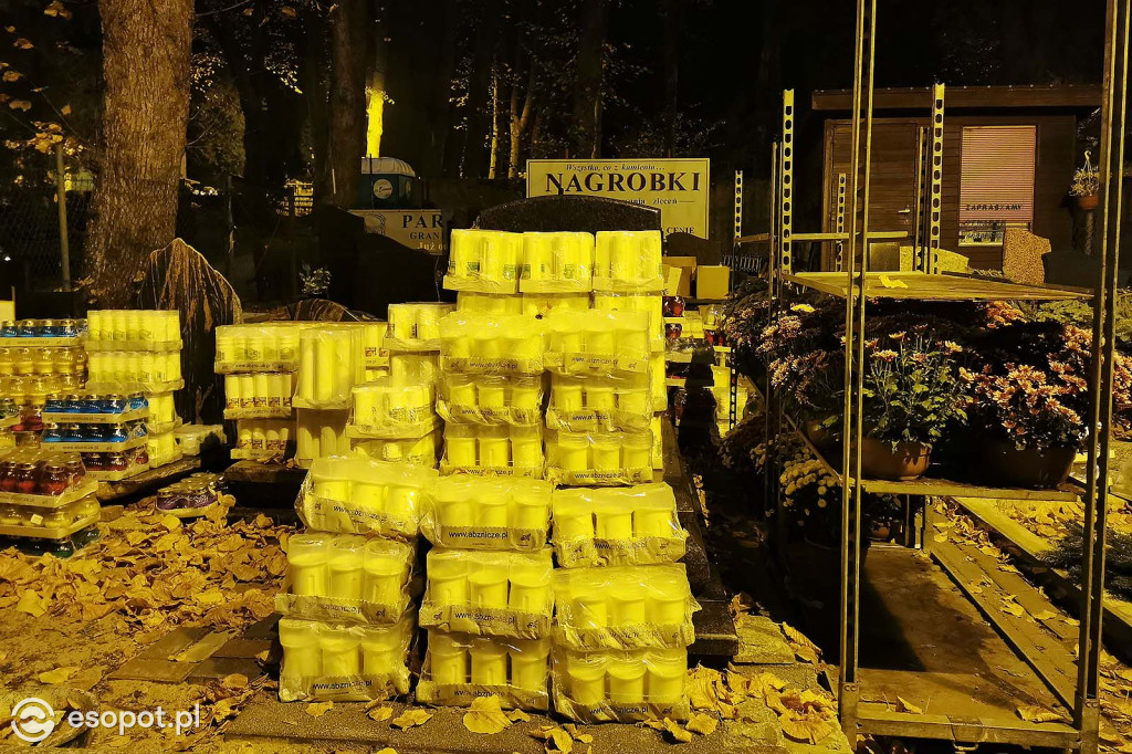 Sopot: Puste cmentarze - Dzień  Wszystkich Świętych jakiego jeszcze nie było [FOTO]