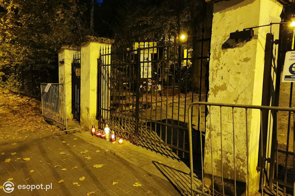 Sopot: Puste cmentarze - Dzień  Wszystkich Świętych jakiego jeszcze nie było [FOTO]