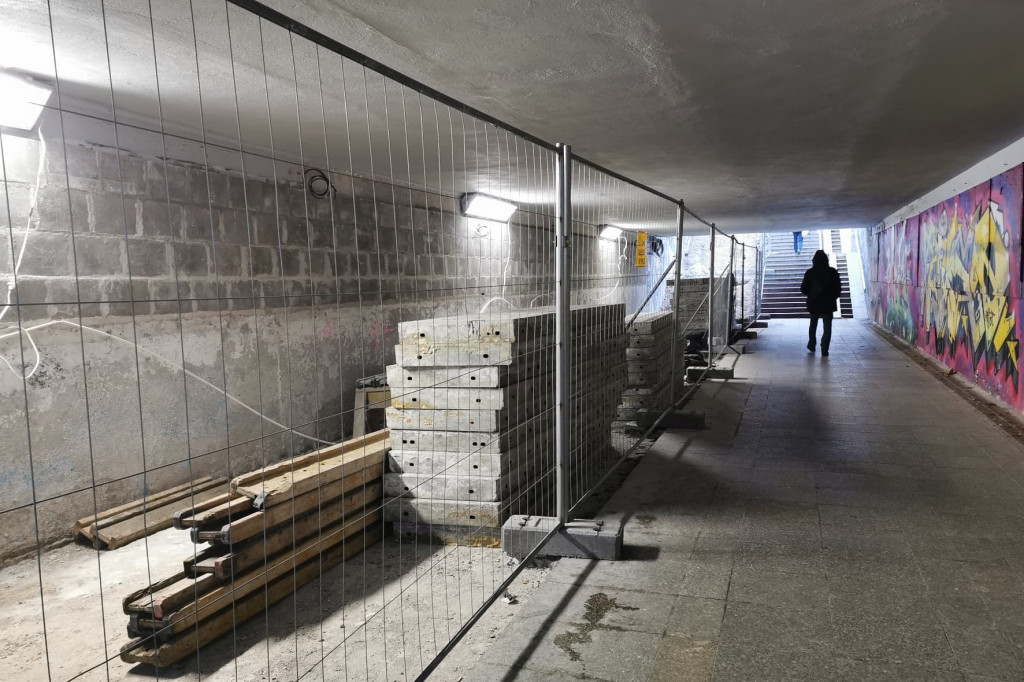 Przebudowa tunelu pod al. Niepodległości w Sopocie - 11.2020
