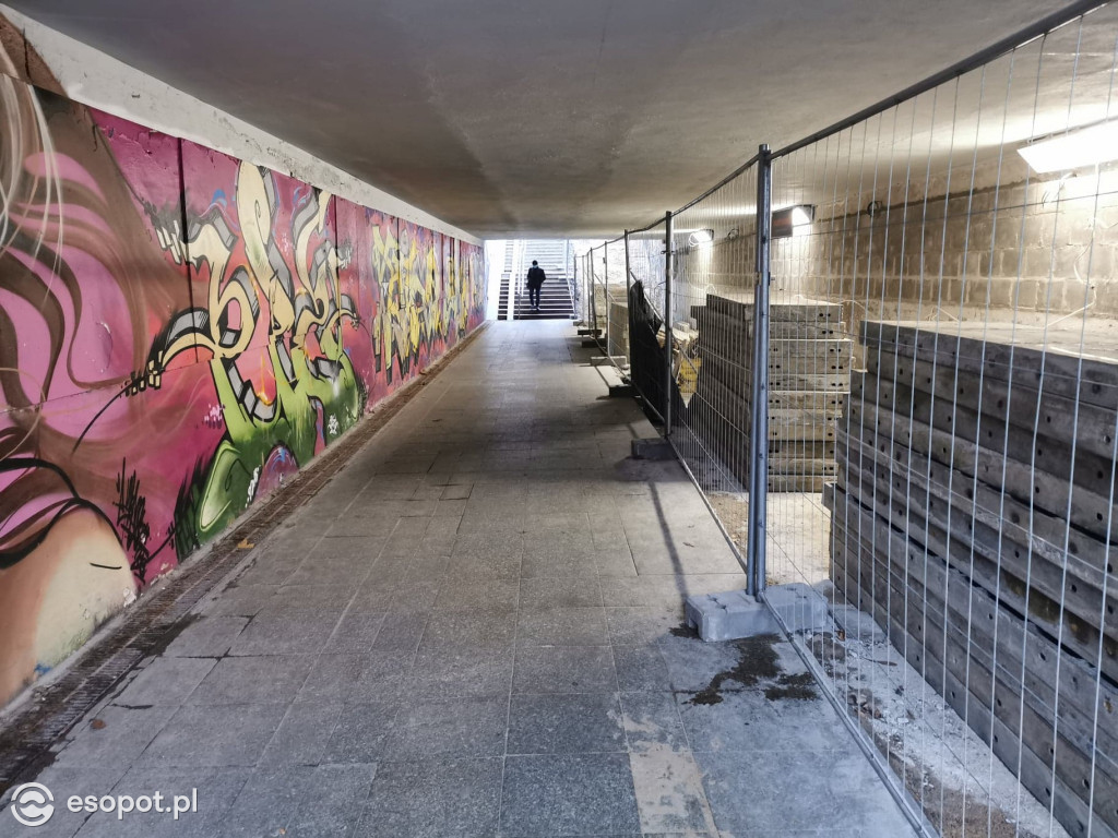 Przebudowa tunelu pod al. Niepodległości w Sopocie - 11.2020