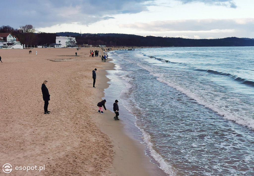 Tłumy na molo i piękny Sopot w ostatni weekend listopada [FOTO]
