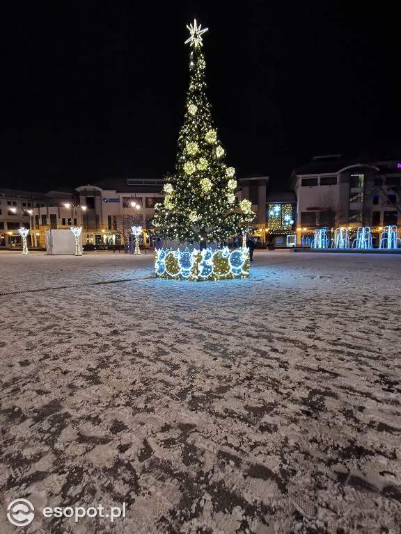 Piękny zimowy Sopot - śnieg przyprószył kurort 01.2020 [FOTO]