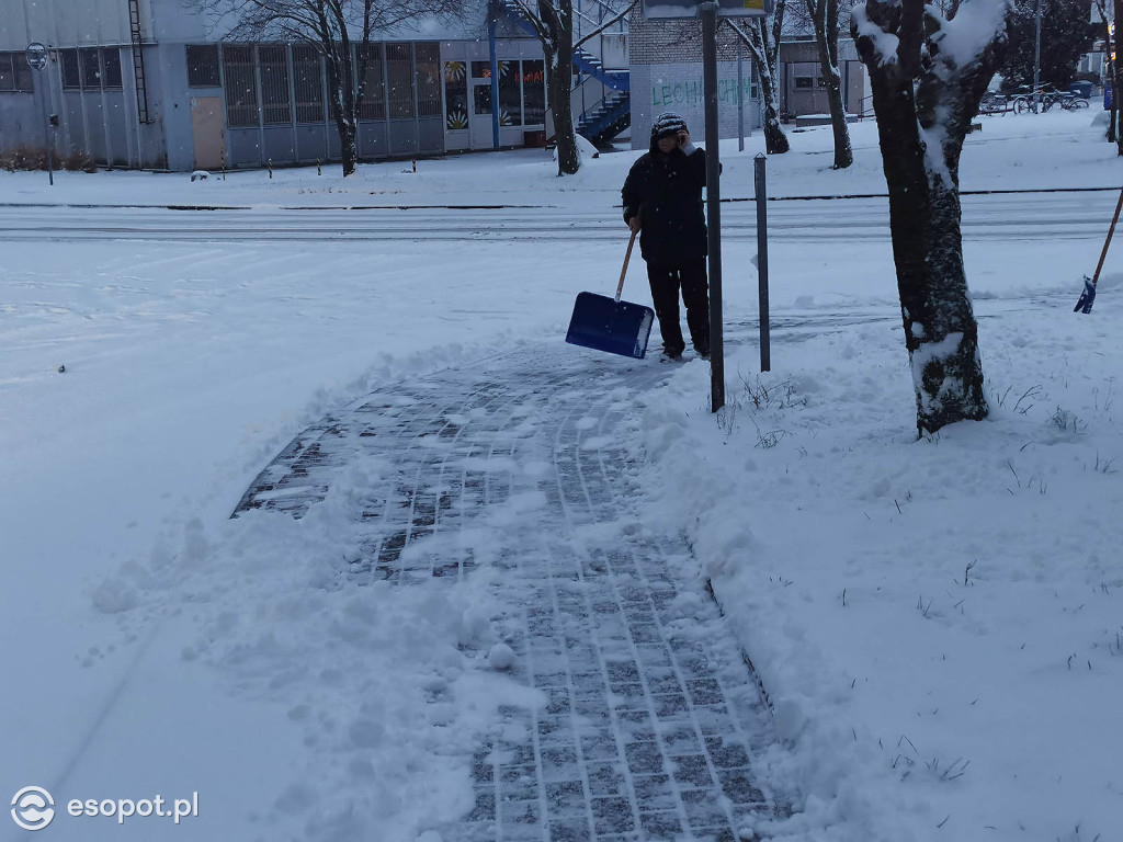 Pierwszy taki zimowy dzień w Sopocie! Miasto w białej odsłonie 01.2020 [FOTO]