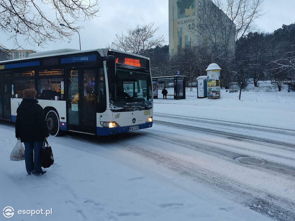 Pierwszy taki zimowy dzień w Sopocie! Miasto w białej odsłonie 01.2020 [FOTO]