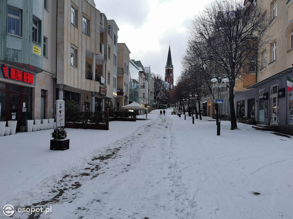 Pierwszy taki zimowy dzień w Sopocie! Miasto w białej odsłonie 01.2020 [FOTO]