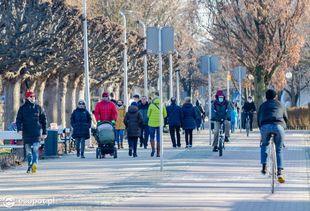 Ostatnia niedziela lutego w Sopocie: centrum miasta jak w środku lata