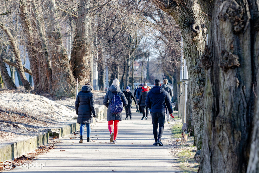 Ostatnia niedziela lutego w Sopocie: centrum miasta jak w środku lata