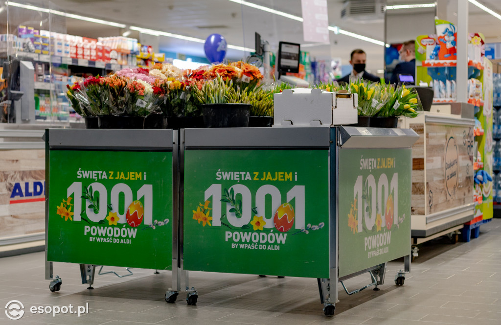 Otwarcie Aldi w Sopocie: czekali w kolejce, by zrobić zakupy [FOTO]