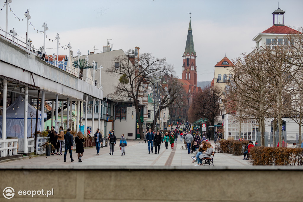 Lockdown nie odstrasza! Ostatnia sobota marca w Sopocie [FOTO]