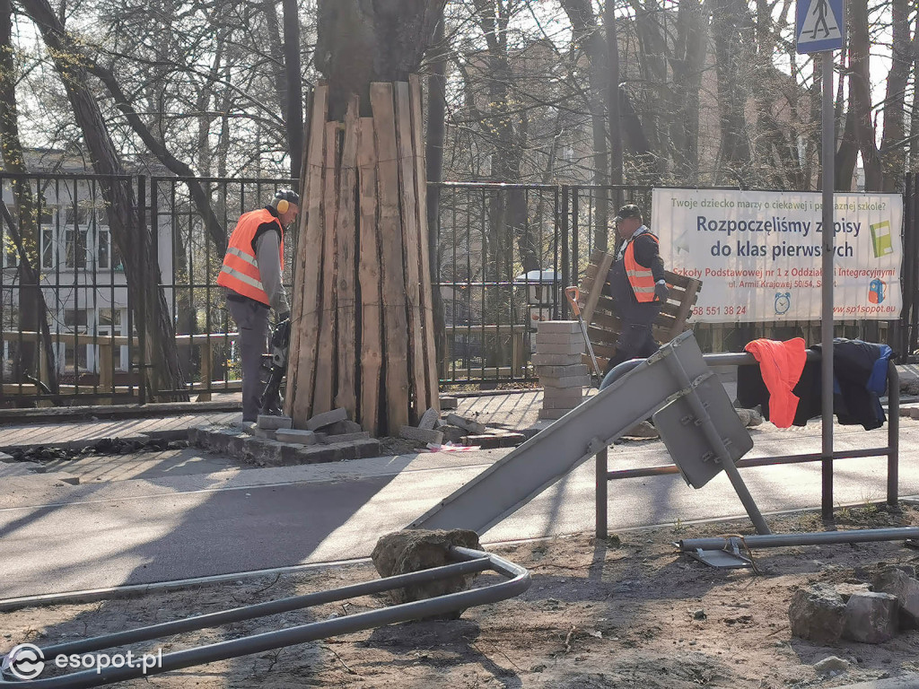 Zobacz postęp prac na ul. Armii Krajowej! Droga znów jest przejezdna [FOTO]
