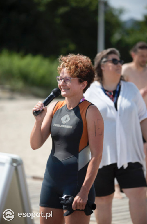 Sportowa sobota w Sopocie! Wyścig pływacki dookoła molo im. Jacka Starościaka [FOTO]