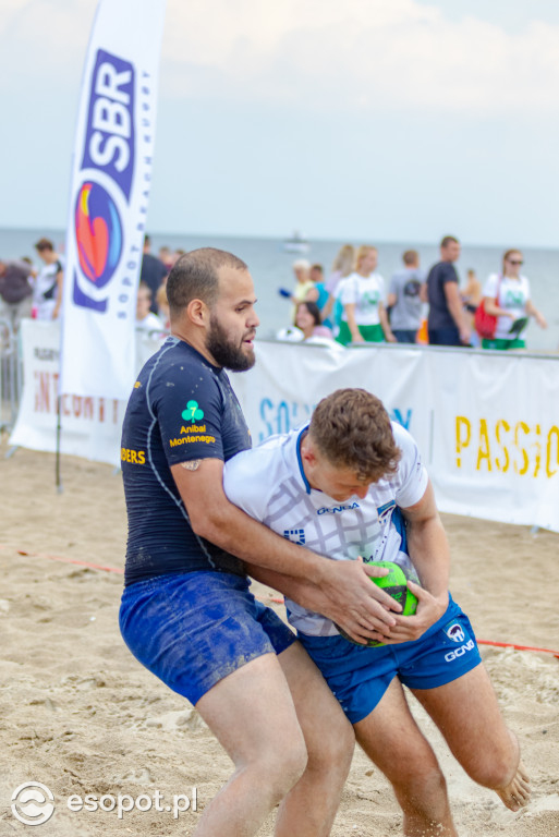 Sopot Beach Rugby 2021: na boisku samorządowcy i... żołnierze [FOTO]