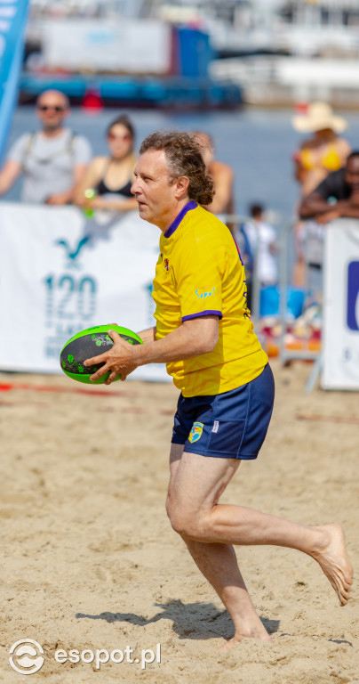 Sopot Beach Rugby 2021: na boisku samorządowcy i... żołnierze [FOTO]