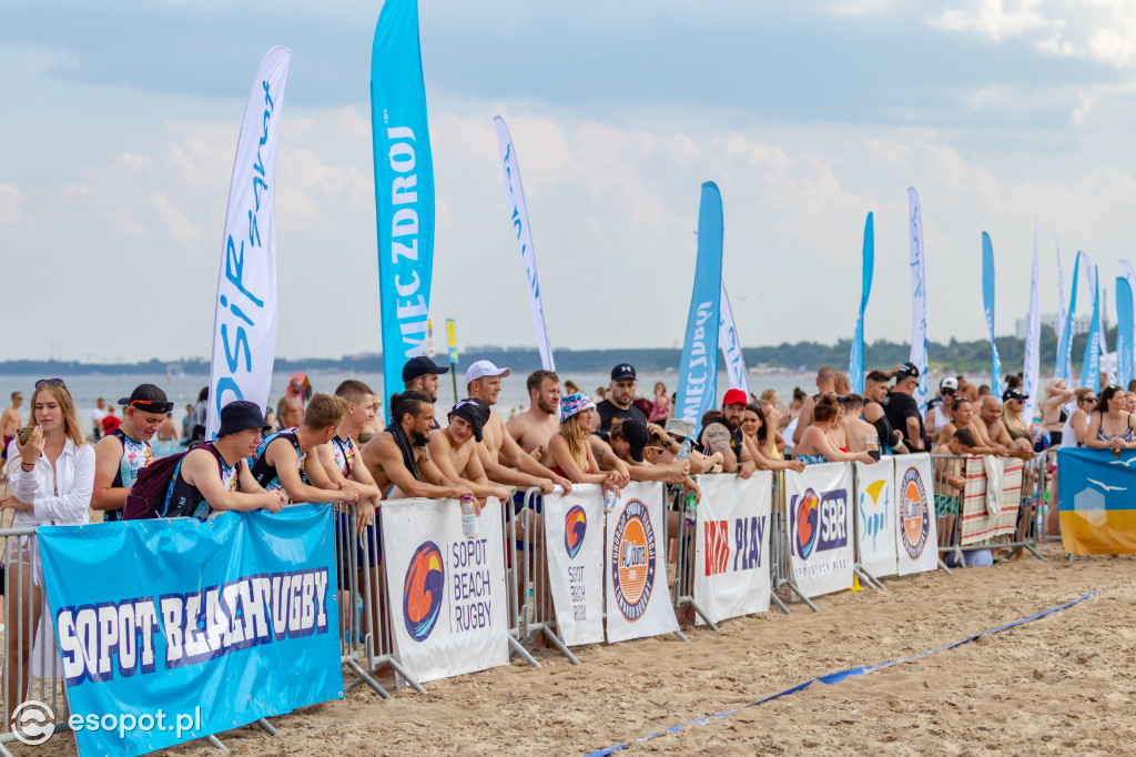 Sopot Beach Rugby 2021: na boisku samorządowcy i... żołnierze [FOTO]