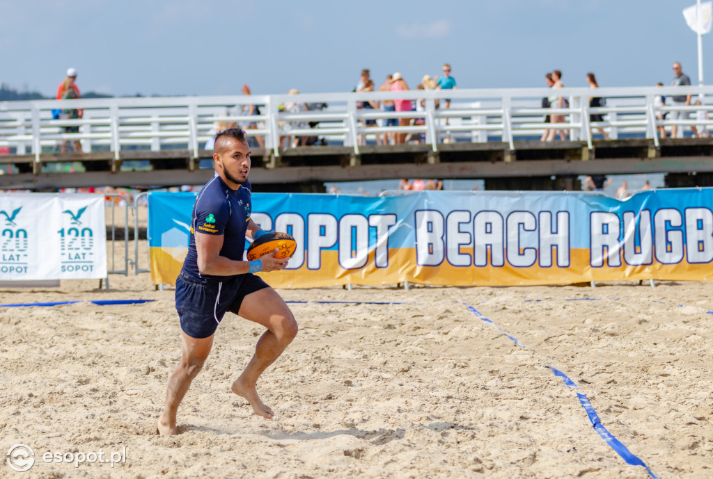 Sopot Beach Rugby 2021: na boisku samorządowcy i... żołnierze [FOTO]