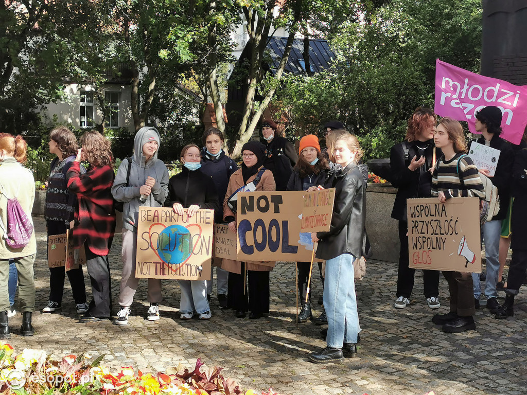 Młodzieżowy Strajk Klimatyczny w Sopocie: 