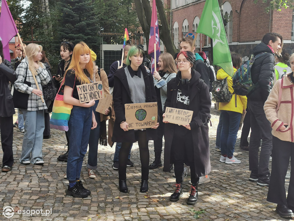 Młodzieżowy Strajk Klimatyczny w Sopocie: 