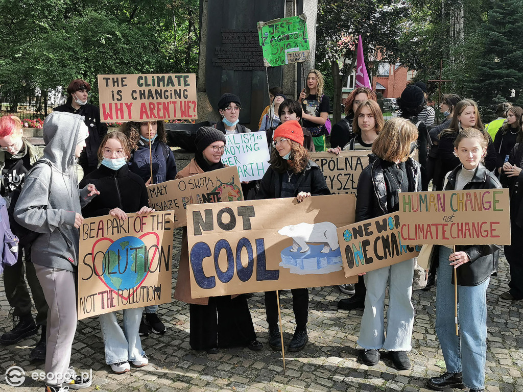 Młodzieżowy Strajk Klimatyczny w Sopocie: 