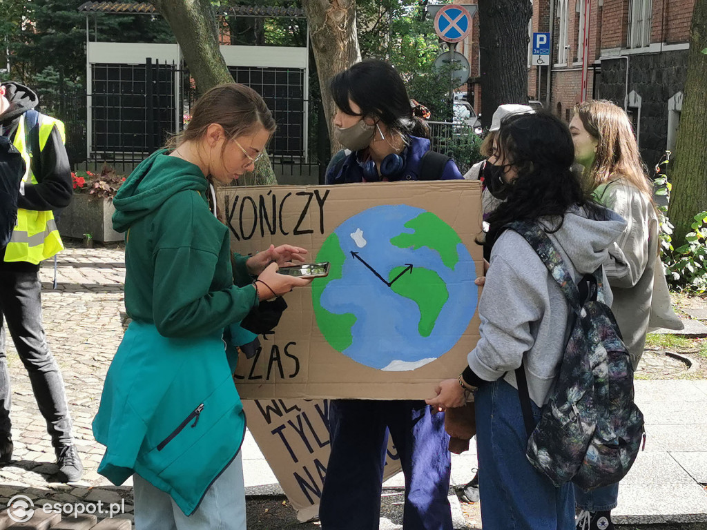 Młodzieżowy Strajk Klimatyczny w Sopocie: 