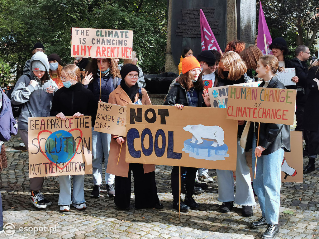 Młodzieżowy Strajk Klimatyczny w Sopocie: 