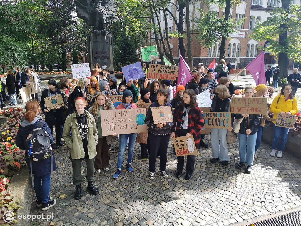 Młodzieżowy Strajk Klimatyczny w Sopocie: 