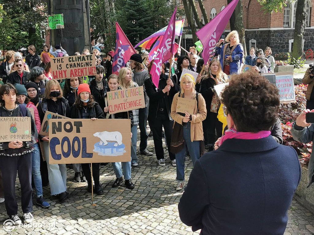 Młodzieżowy Strajk Klimatyczny w Sopocie: 