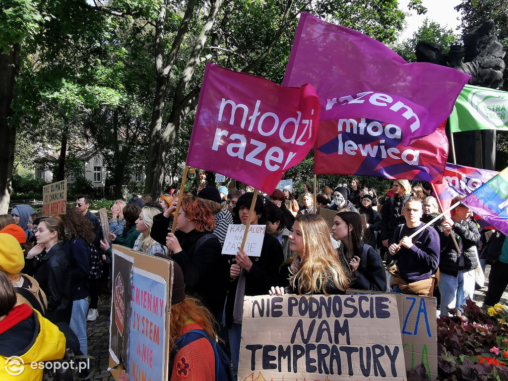Młodzieżowy Strajk Klimatyczny w Sopocie: 