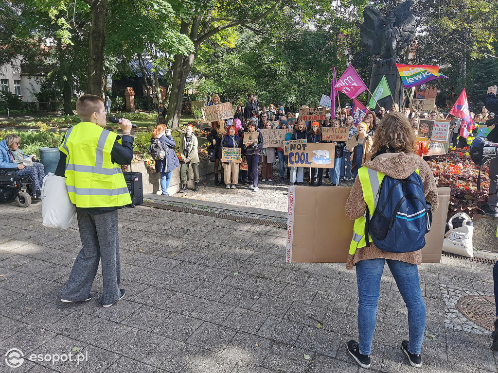 Młodzieżowy Strajk Klimatyczny w Sopocie: 