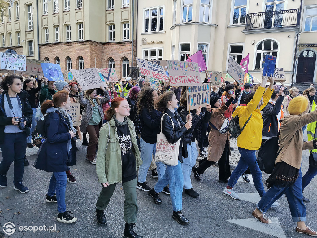 Młodzieżowy Strajk Klimatyczny w Sopocie: 