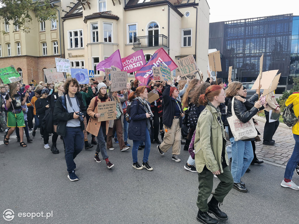Młodzieżowy Strajk Klimatyczny w Sopocie: 