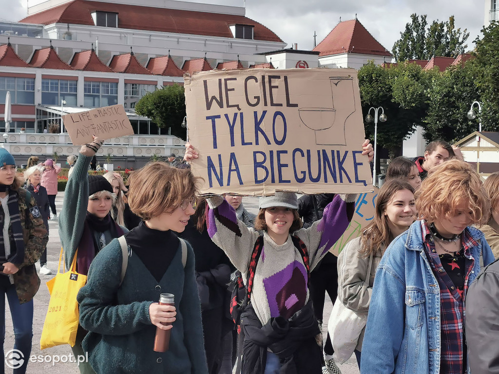 Młodzieżowy Strajk Klimatyczny w Sopocie: 