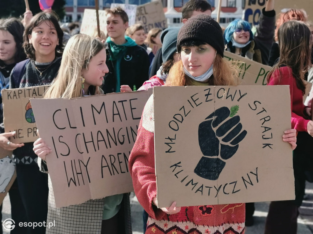 Młodzieżowy Strajk Klimatyczny w Sopocie: 