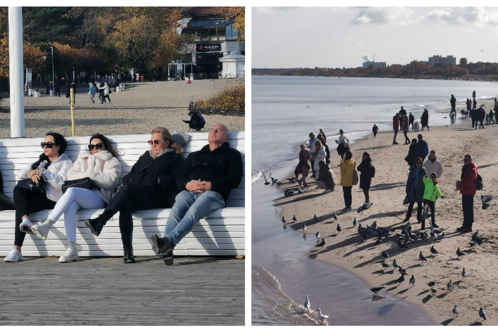 Sopot zalany słońcem! Tłumy spacerowiczów w kolejny październikowy weekend [FOTO]