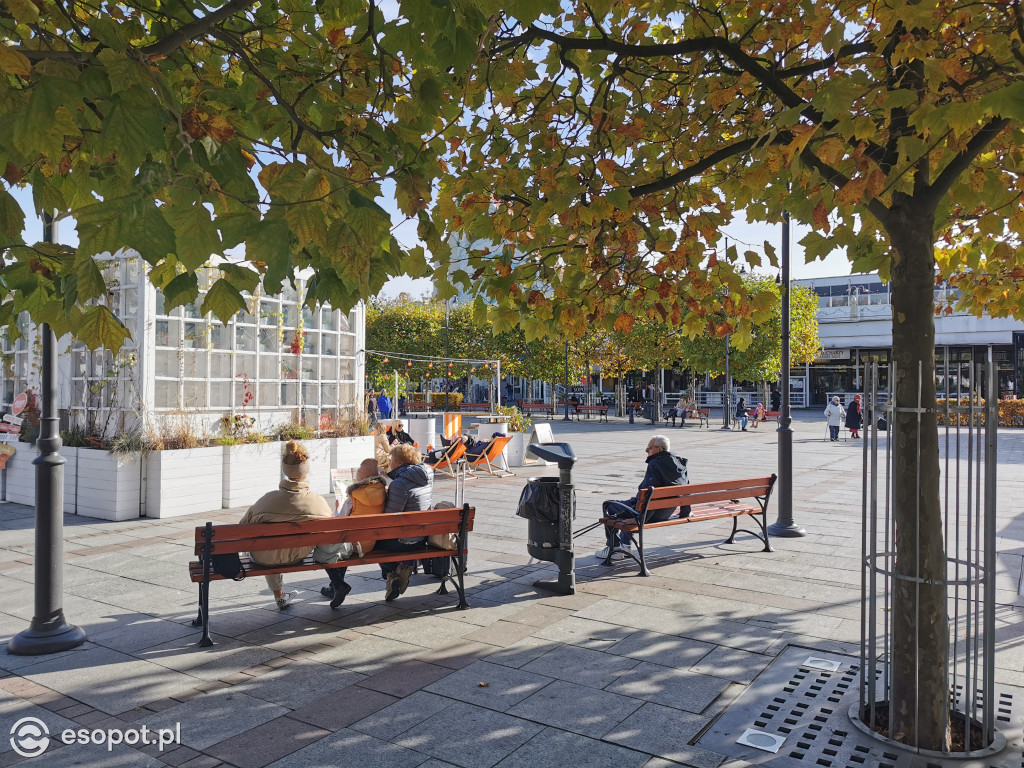 Sopot zalany słońcem! Tłumy spacerowiczów w kolejny październikowy weekend [FOTO]
