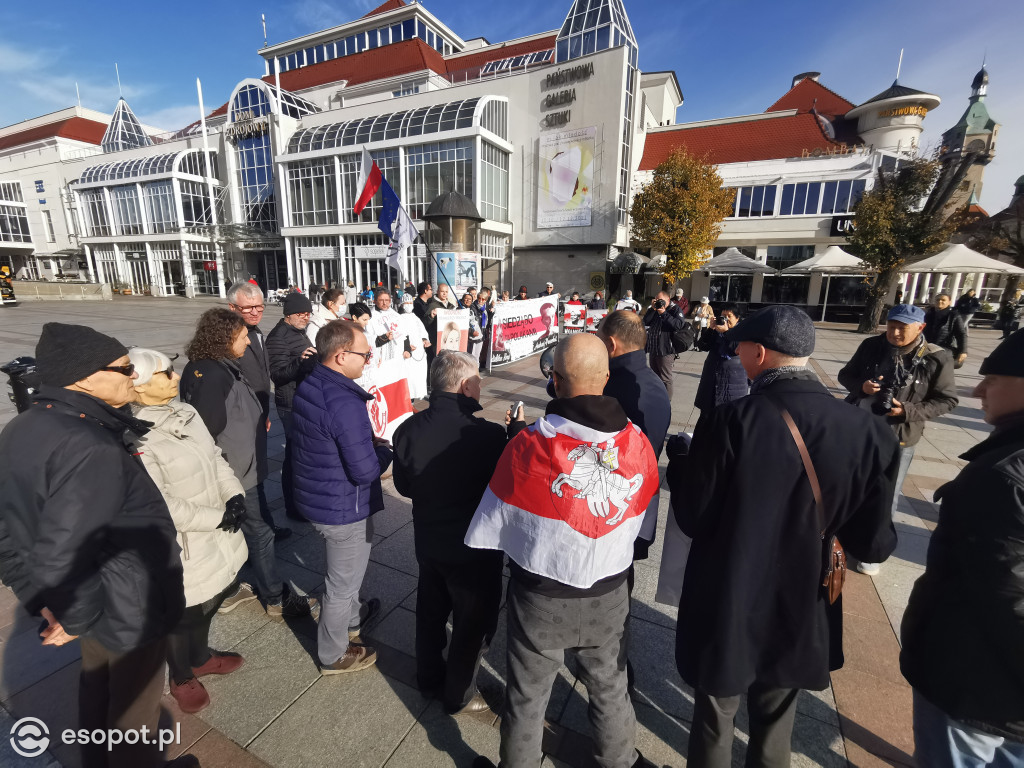 Sopot przeciwko przetrzymywaniu w więzieniu A. Borys i A. Poczobuta [FOTO]