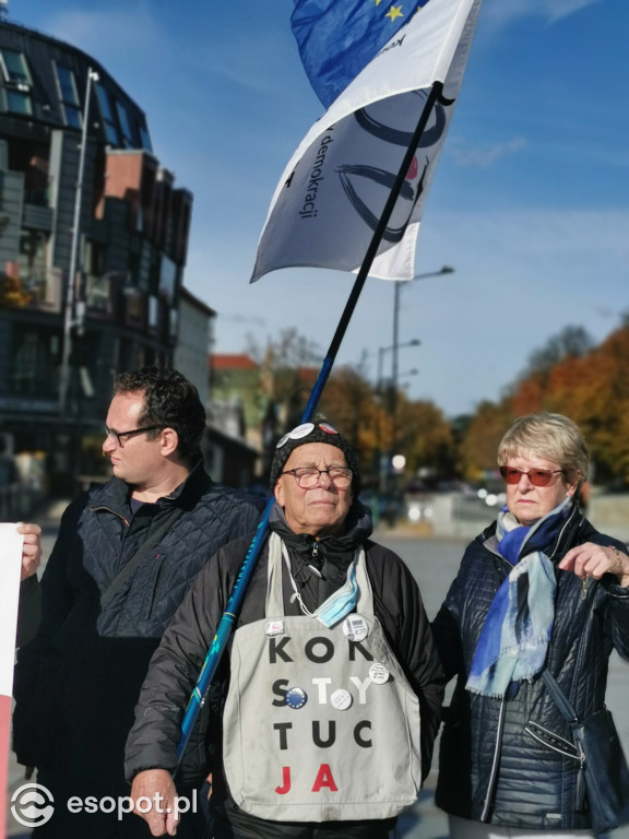 Sopot przeciwko przetrzymywaniu w więzieniu A. Borys i A. Poczobuta [FOTO]