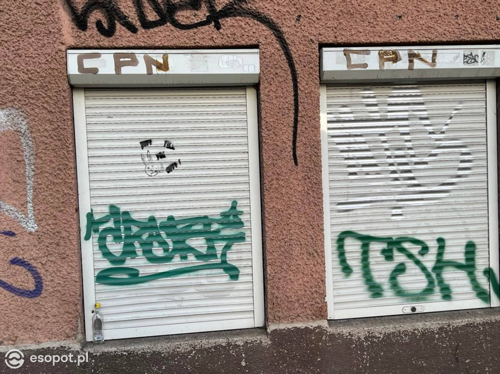 Graffiti na ulicach Sopotu! Problem bez rozwiązania? [FOTO]