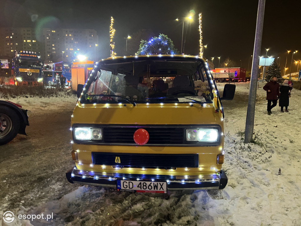 Sopot: Mikołaje w ciężarówkach pod Ergo Areną! Świąteczne szaleństwo kolorów i oktanów [FOTO]