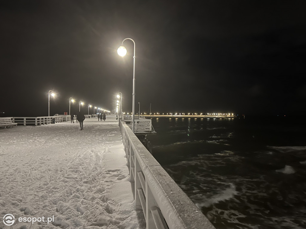Magiczny, wigilijny wieczór w Sopocie! Białe święta w kurorcie [FOTO]