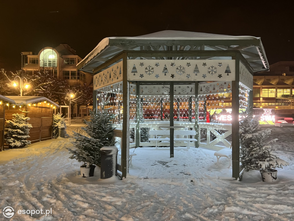 Magiczny, wigilijny wieczór w Sopocie! Białe święta w kurorcie [FOTO]