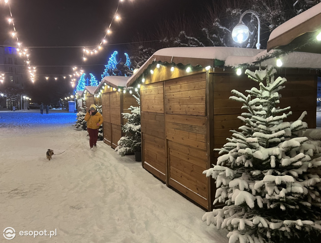 Magiczny, wigilijny wieczór w Sopocie! Białe święta w kurorcie [FOTO]
