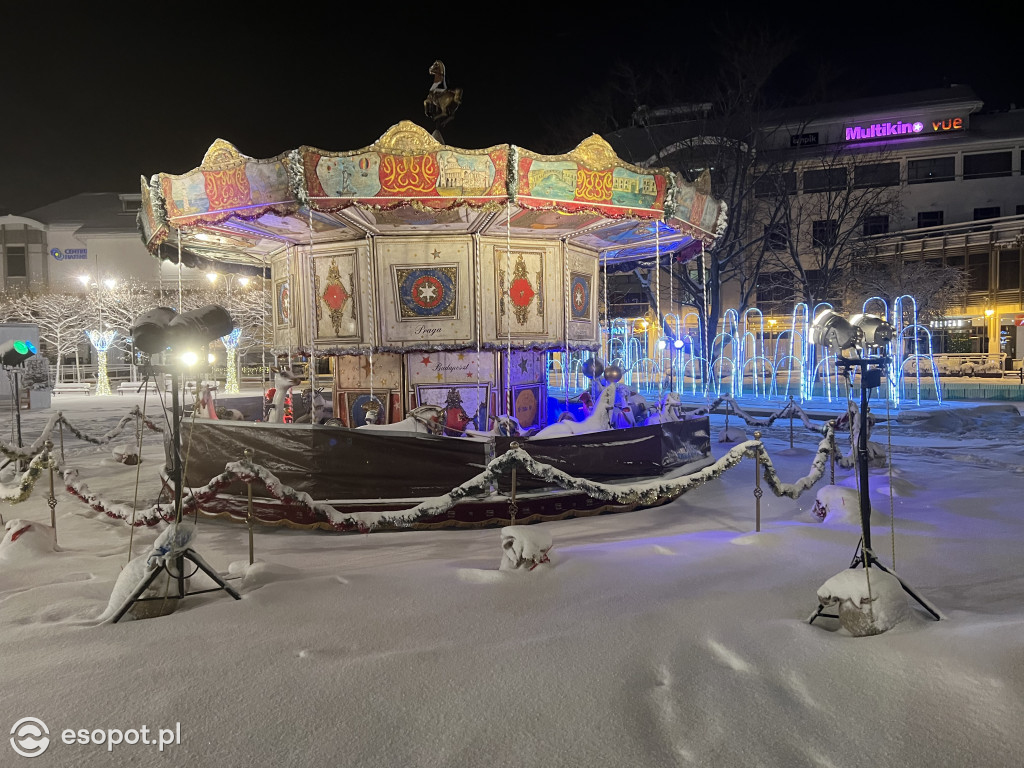 Magiczny, wigilijny wieczór w Sopocie! Białe święta w kurorcie [FOTO]