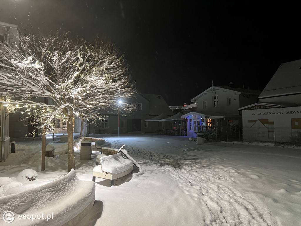 Magiczny, wigilijny wieczór w Sopocie! Białe święta w kurorcie [FOTO]
