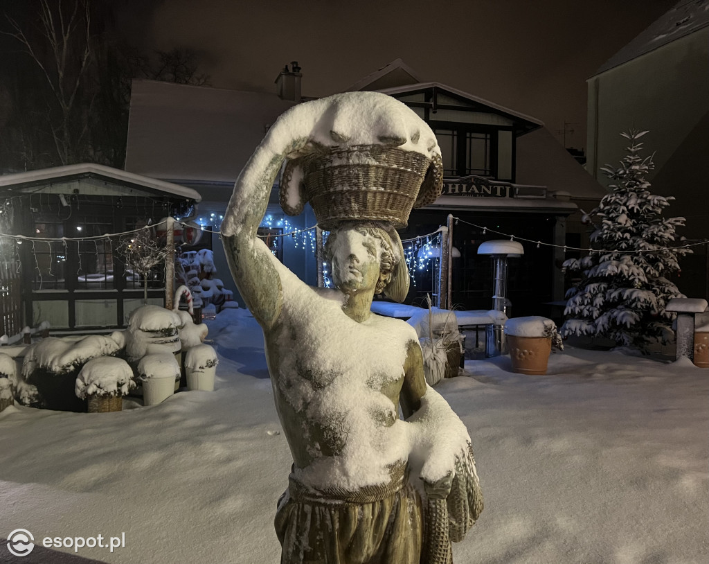 Magiczny, wigilijny wieczór w Sopocie! Białe święta w kurorcie [FOTO]