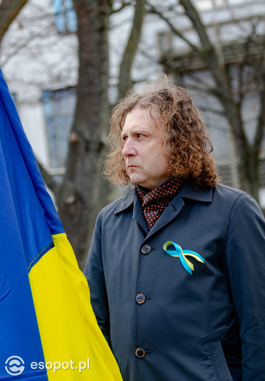 Sopot – solidarnie z Ukrainą. Wiec poparcia dla narodu ukraińskiego