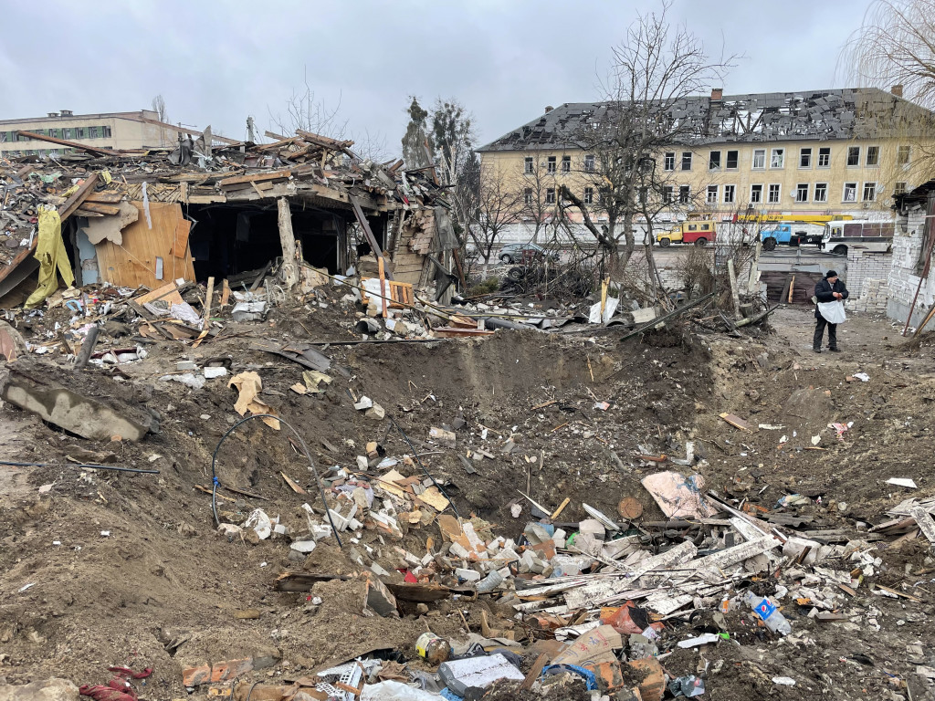 Sopot: zawiózł dary, z Ukrainy wraca z dziećmi